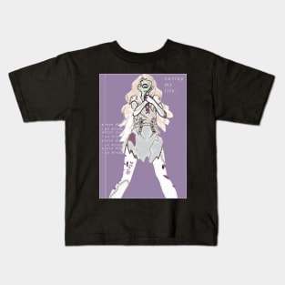 Shinsekai Yori ''SAVING MY LIFE'' V2 Kids T-Shirt